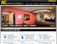 Tablet Screenshot of martinchapman.com